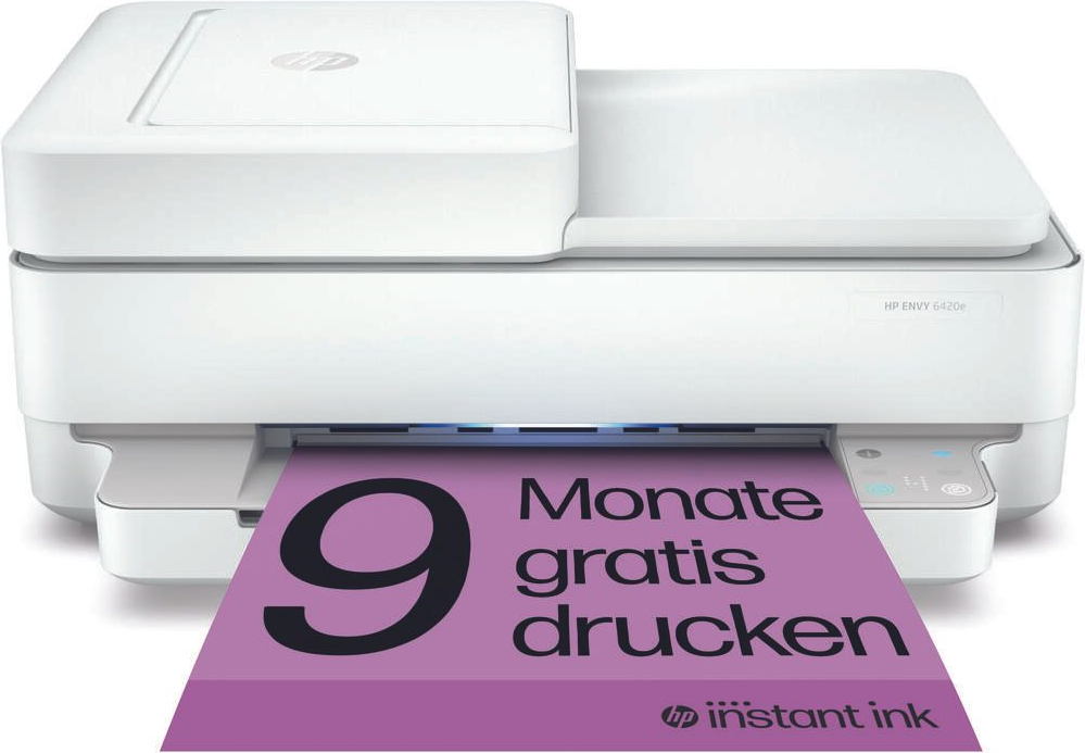 HP Envy 6420e All-in-One - Multifunktionsdrucker - Farbe - Tintenstrahl - 216 x 297 mm (Original) - A4/Letter (Medien) - bis zu 8 Seiten/Min. (Kopieren) - bis zu 10 Seiten/Min. (Drucken) - 100 Blatt - USB 2.0, Wi-Fi(ac) von HP Inc