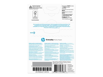 HP Everyday Photo Paper - Glänzend - 8 mil - 100 x 150 mm HP Everyday Photo Paper - Glänzend - 8 mil - 100 x 150 mm von HP Inc.