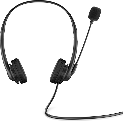 HP G2 - Headset - On-Ear - kabelgebunden - 3,5 mm Stecker - nachtschwarz - für HP 14, 15, 17, 24, 256 G8, ENVY 13, 17, ENVY x360, Pavilion Gaming 15, 17, Spectre x360 HP G2 - Headset - On-Ear - kabelgebunden - 3,5 mm Stecker - nachtschwarz - für HP 14, 15, 17, 24, 256 G8, ENVY 13, 17, ENVY x360, Pavilion Gaming 15, 17, Spectre x360 von HP Inc