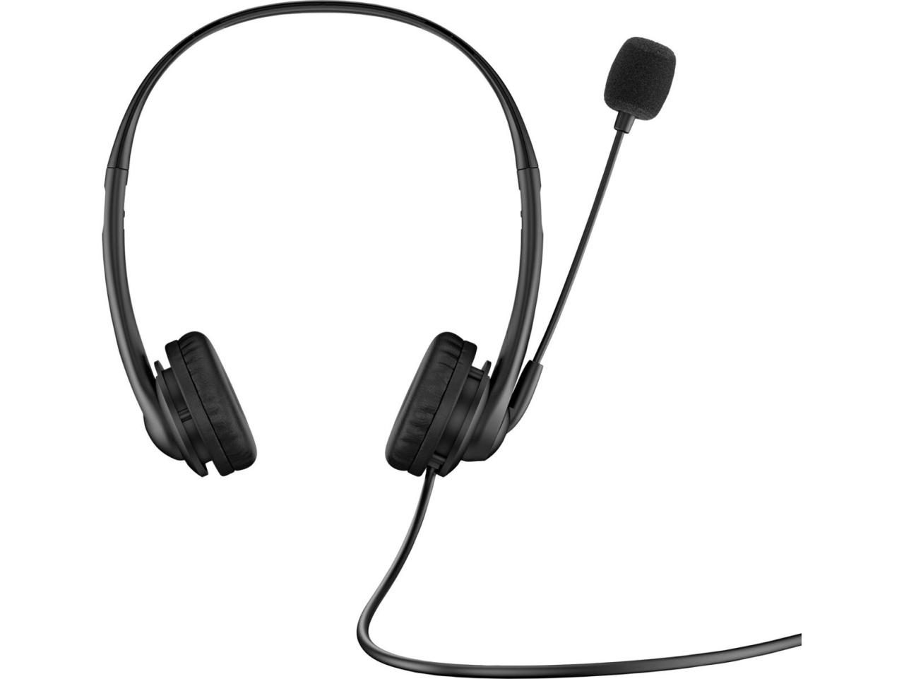 HP G2 kabelgebundenes Stereo-Headset 3,5-mm-Kopfhörerbuchse schwarz von HP Inc.