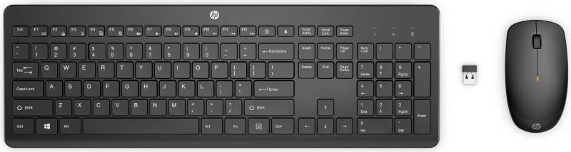 HP INC HP 235 WL Mouse and KB Combo Multinational - UK English Localization (1Y4D0AA#B13) von HP Inc