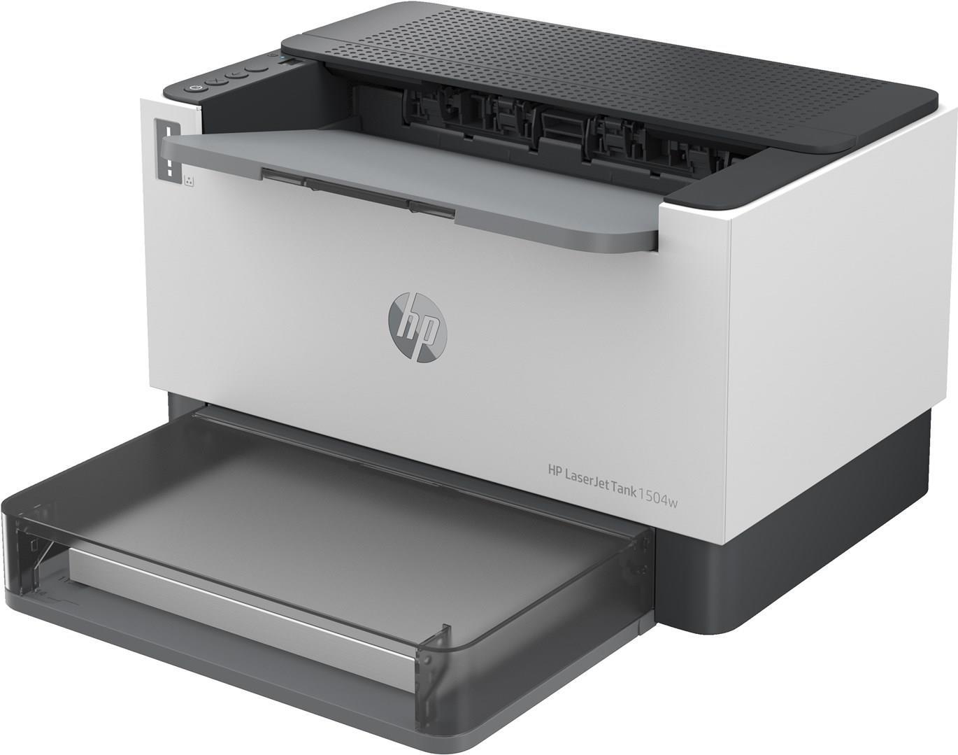HP Inc HP LaserJet Tank 1504w - Drucker - s/w - Laser - nachfüllbar - A4/Letter - 600 x 600 dpi - bis zu 22 Seiten/Min. - Kapazität: 150 Blätter - USB 2.0, Wi-Fi(n), Bluetooth LE (2R7F3A#B19) von HP Inc