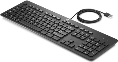 HP Inc. HP USB BUSINESS SLIM KEYBOARD (N3R87AA#ABD) von HP Inc