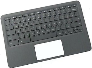 HP L92224-041 Notebook-Ersatzteil Gehäuse-Unterteil+Tastatur (L92224-041) von HP Inc