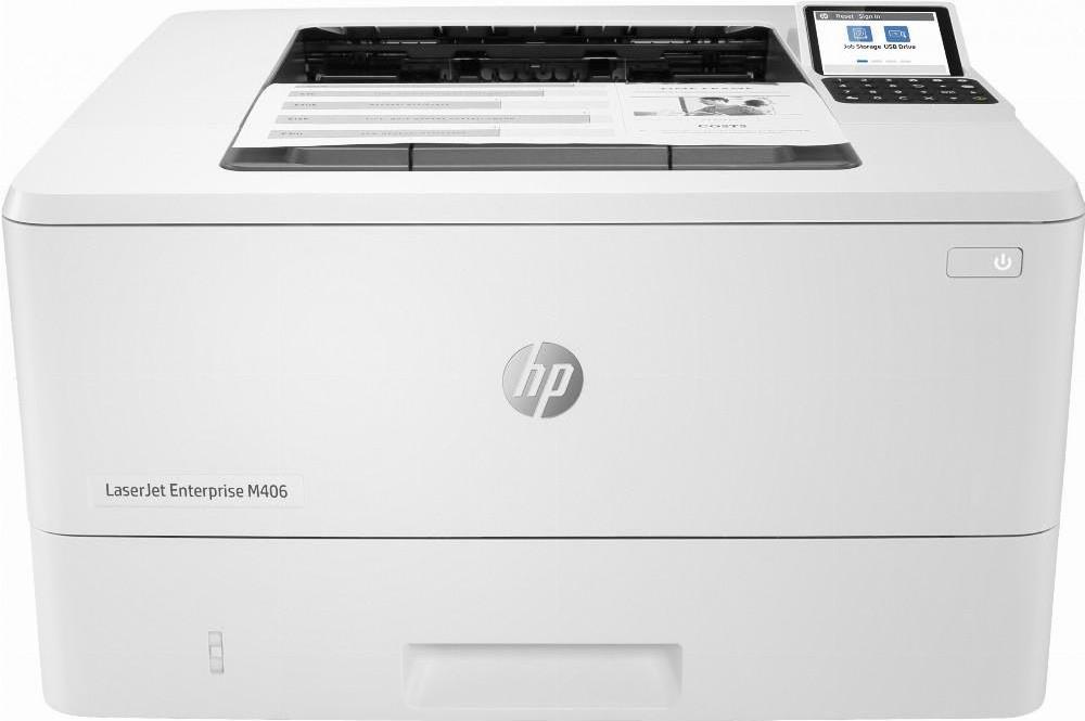 HP LaserJet Enterprise M406dn - Laser - 1200 x 1200 DPI - A4 - 40 Seiten pro Minute - Doppeltdruck - Netzwerkfähig (3PZ15A) von HP Inc