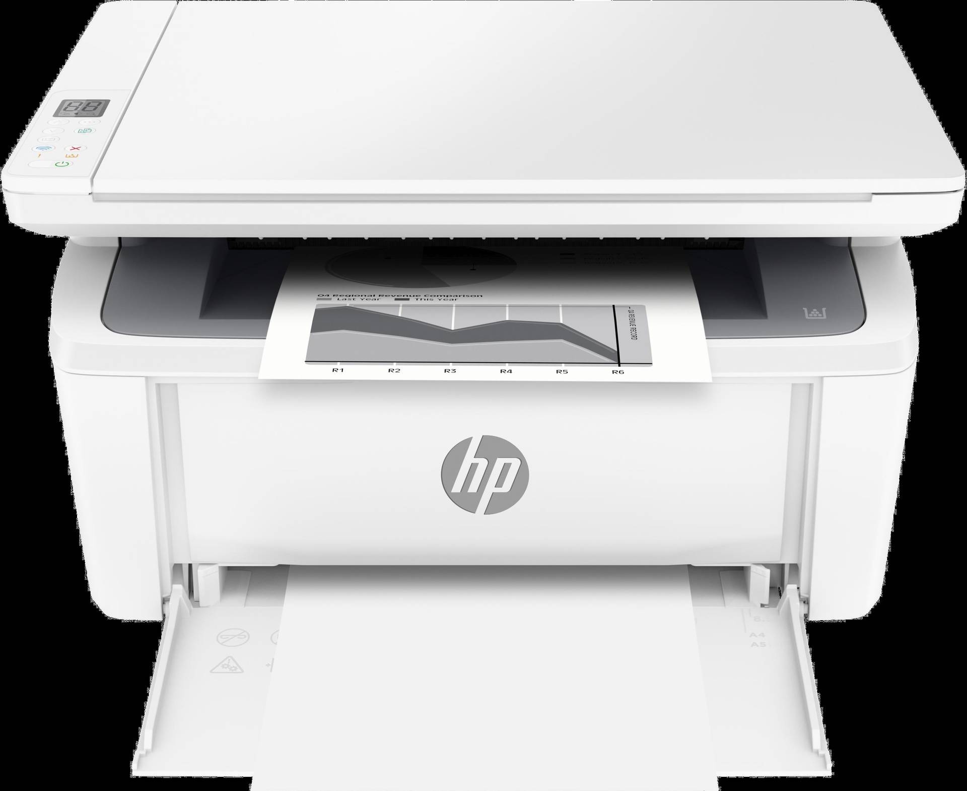 HP LaserJet MFP M140w Drucker - Drucken - Kopieren - Scannen - Scannen an E-Mail, Scannen an PDF, Kompakte Größe (7MD72F#B19) von HP Inc