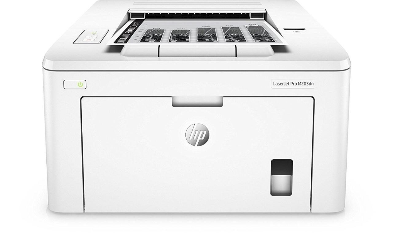HP LaserJet Pro M203dn Laserdrucker s/w von HP Inc.
