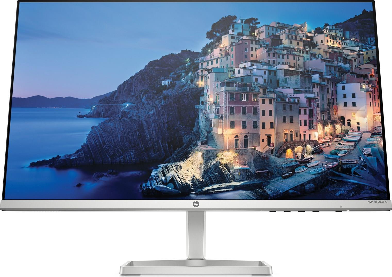 HP M24fd 60,5 cm (23.8 ) 1920 x 1080 Pixel Full HD LED Silber (474U1E9#ABB) von HP Inc