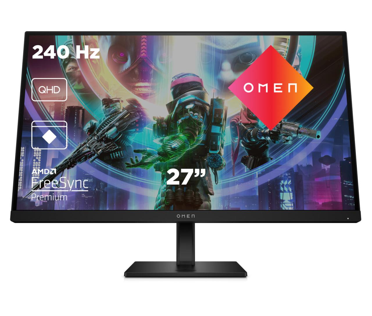 HP OMEN 27qs Gaming-Monitor 68,58cm (27 Zoll) von HP Inc.