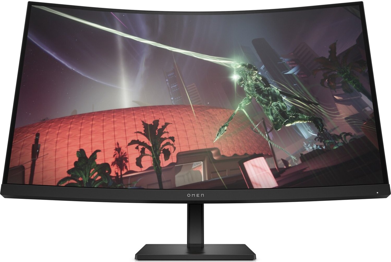 HP OMEN by HP 32c Computerbildschirm 80 cm (31.5) 2560 x 1440 Pixel Quad HD Schwarz (780K6E9#ABB) von HP Inc