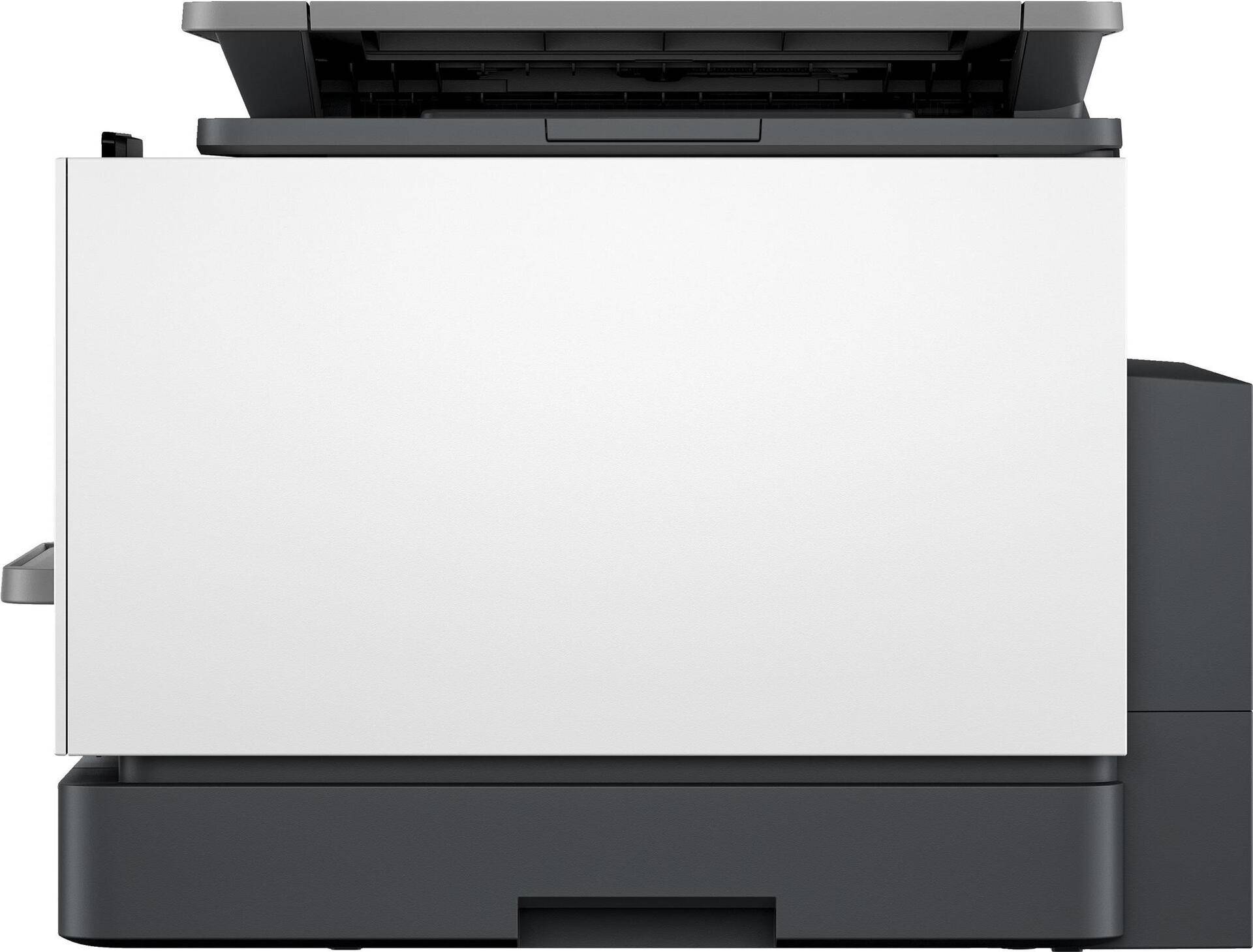 HP Officejet Pro 9132e All-in-One - Multifunktionsdrucker - Farbe - Tintenstrahl - Legal (216 x 356 mm) (Original) - A4/Legal (Medien) - bis zu 23 Seiten/Min. (Kopieren) - bis zu 25 Seiten/Min. (Drucken) - 500 Blatt - 33.6 Kbps - USB 2.0, LAN, USB 2.0-Host, Wi-Fi(ac), Bluetooth - Cement (404M5B) von HP Inc