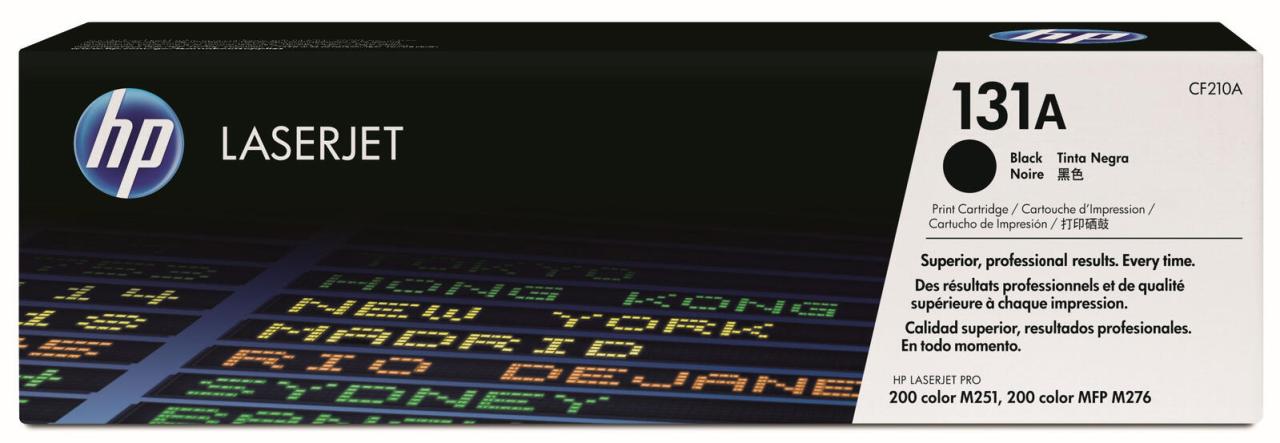 HP Original 131A Toner schwarz 1.600 Seiten (CF210A) von HP Inc.