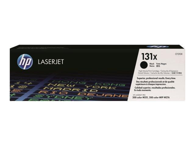 HP Original 131X Toner schwarz 2.400 Seiten (CF210X) von HP Inc.