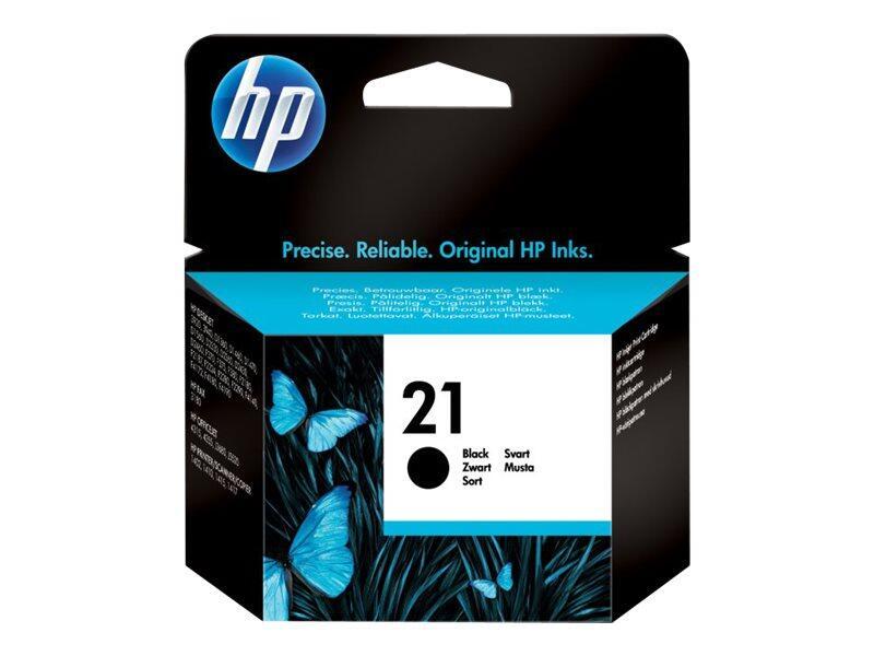 HP Original 21 Druckerpatrone schwarz 190 Seiten 5ml (C9351AE) von HP Inc.