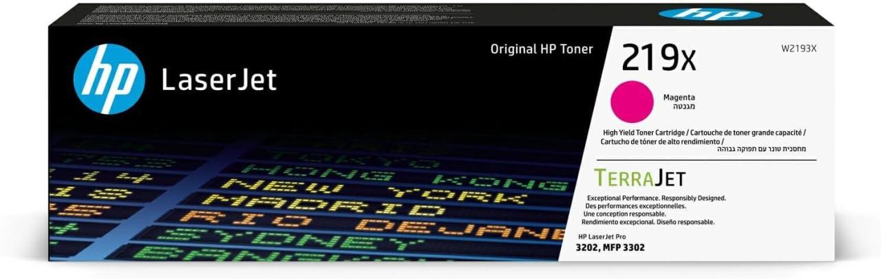HP Original 219X Toner - magenta (W2193X) von HP Inc.