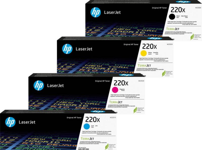 HP Original 220X Toner - 4er Multipack von HP Inc.