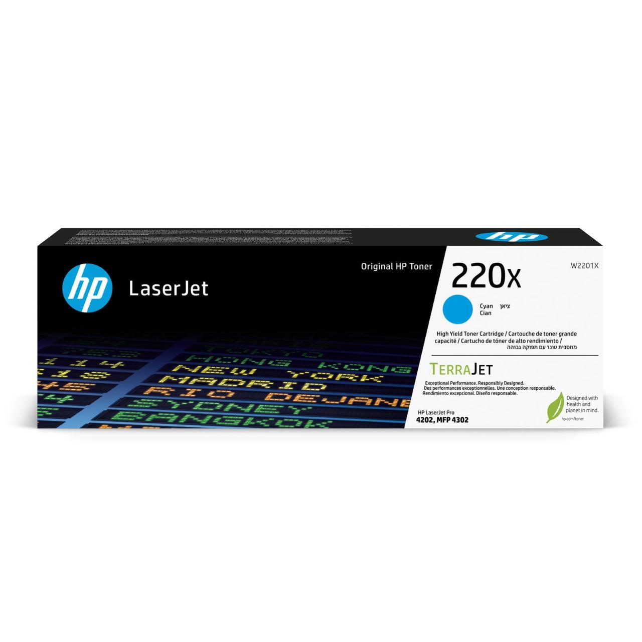 HP Original 220X Toner - cyan (W2201X) von HP Inc.