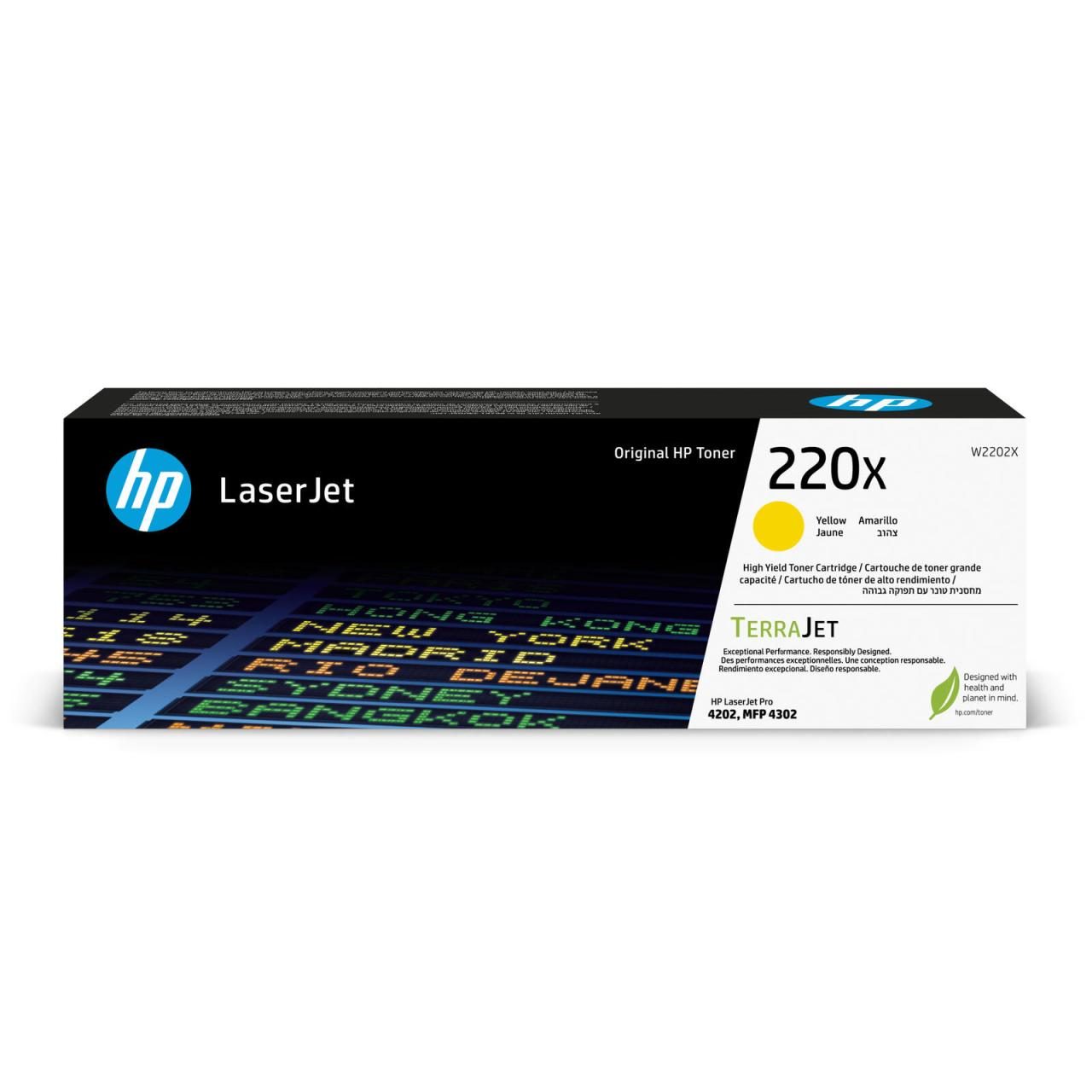 HP Original 220X Toner - gelb (W2202X) von HP Inc.