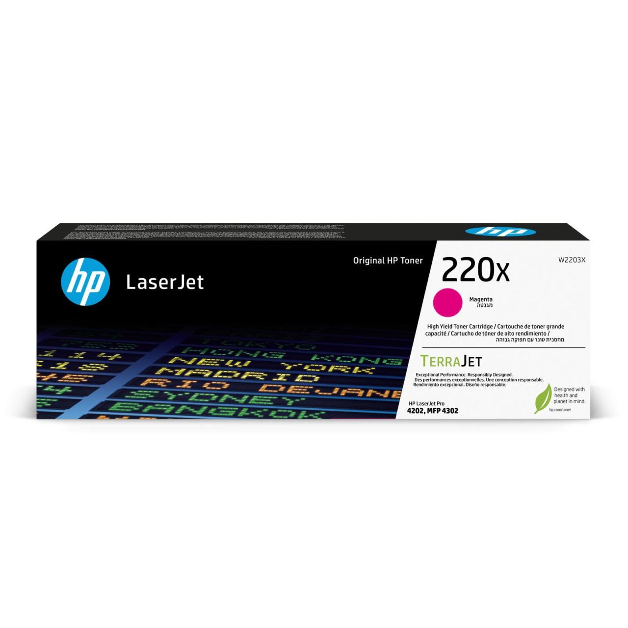 HP Original 220X Toner - magenta (W2203X) von HP Inc.