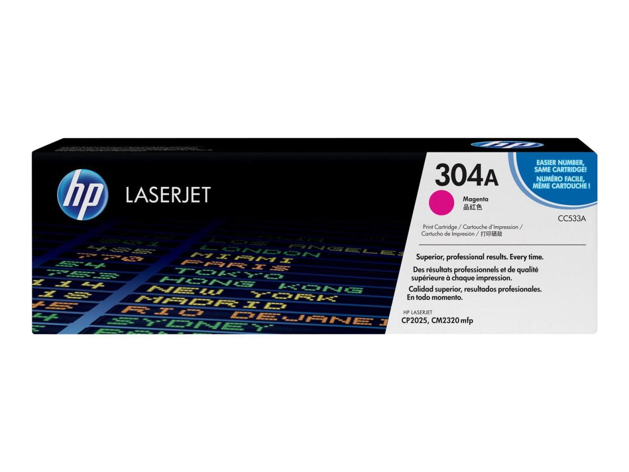 HP Original 304A Toner magenta 2.800 Seiten (CC533A) von HP Inc.