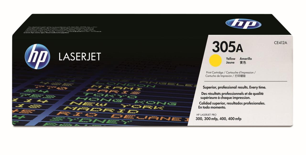 HP Original 305A Toner - gelb (CE412A) von HP Inc.
