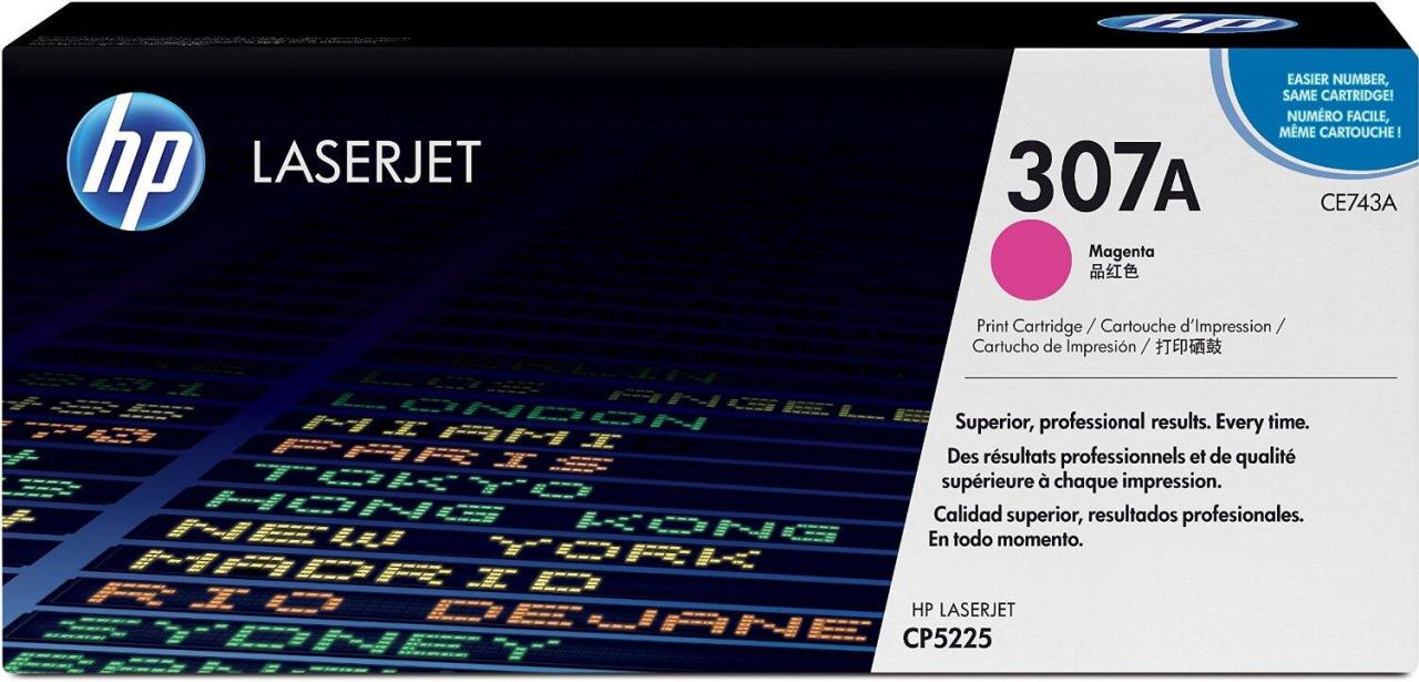 HP Original 307A Toner magenta 7.300 Seiten (CE743A) von HP Inc.