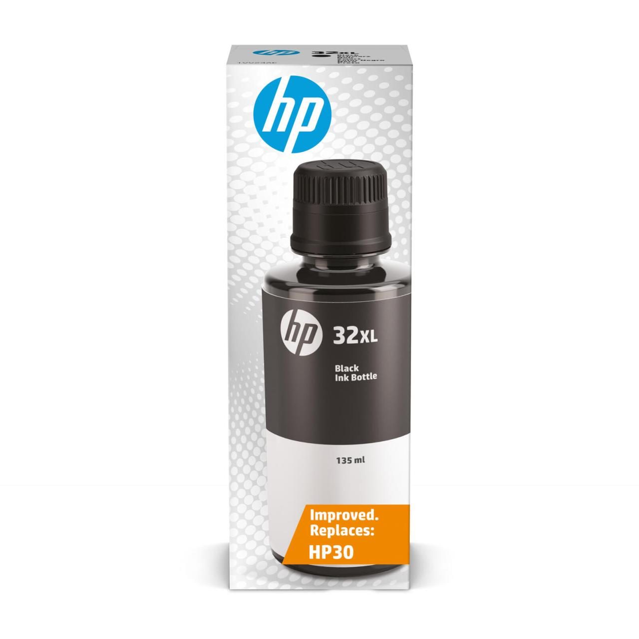 HP Original 32XL Nachfülltinte - schwarz (1VV24AE) von HP Inc.