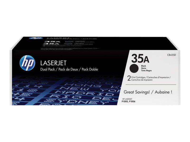 HP Original 35A Toner Doppelpack schwarz 2 x 1.500 Seiten (CB435AD) von HP Inc.