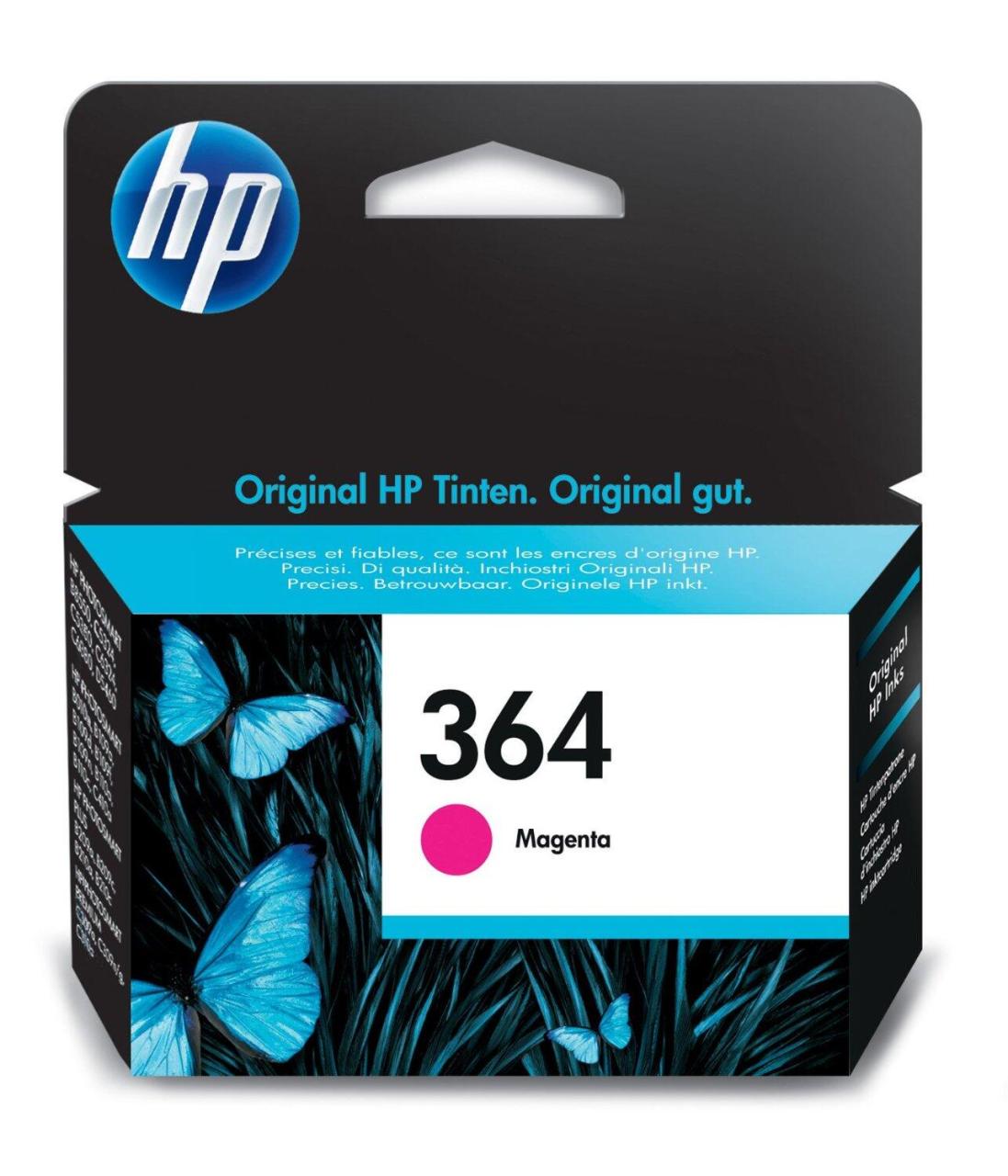 HP Original 364 Druckerpatrone magenta 300 Seiten 3ml (CB319EE) von HP Inc.