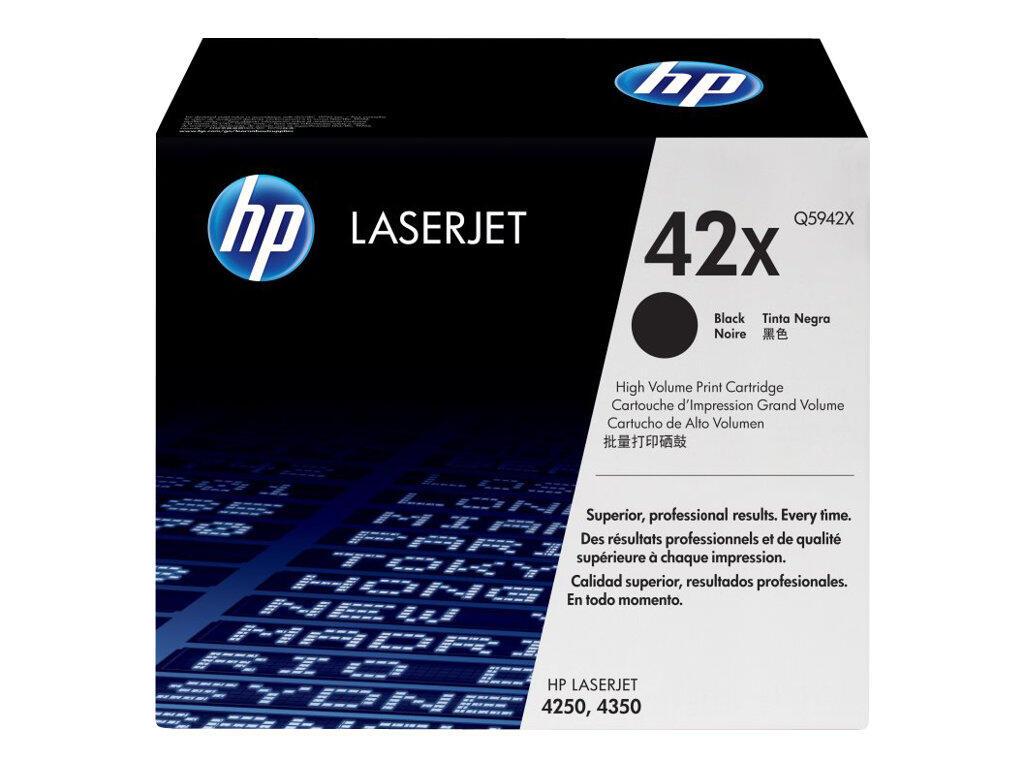 HP Original 42X Toner schwarz hohe Kapazität 20.000 Seiten (Q5942X) von HP Inc.