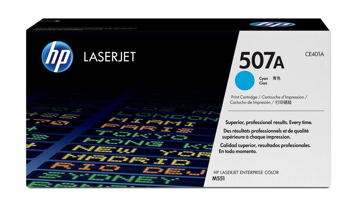 HP Original 507A Toner cyan 6.000 Seiten (CE401A) von HP Inc.