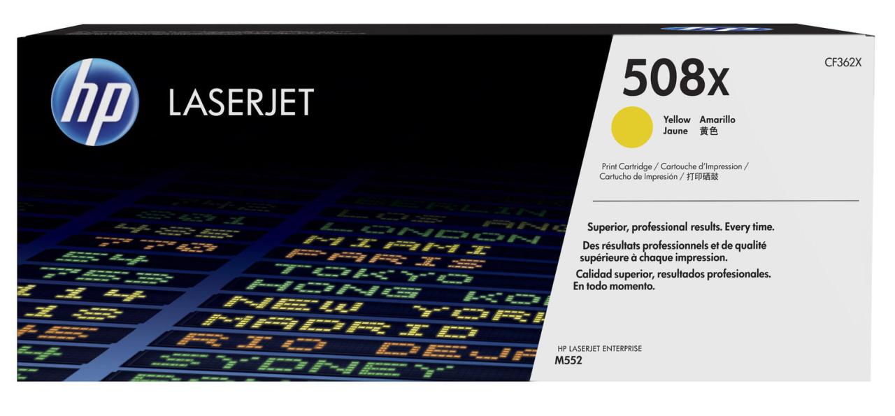 HP Original 508X Toner - gelb (CF362X) von HP Inc.