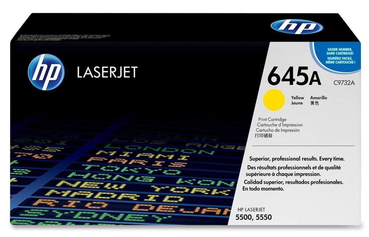 HP Original 645A Toner gelb 12.000 Seiten (C9732A) von HP Inc.