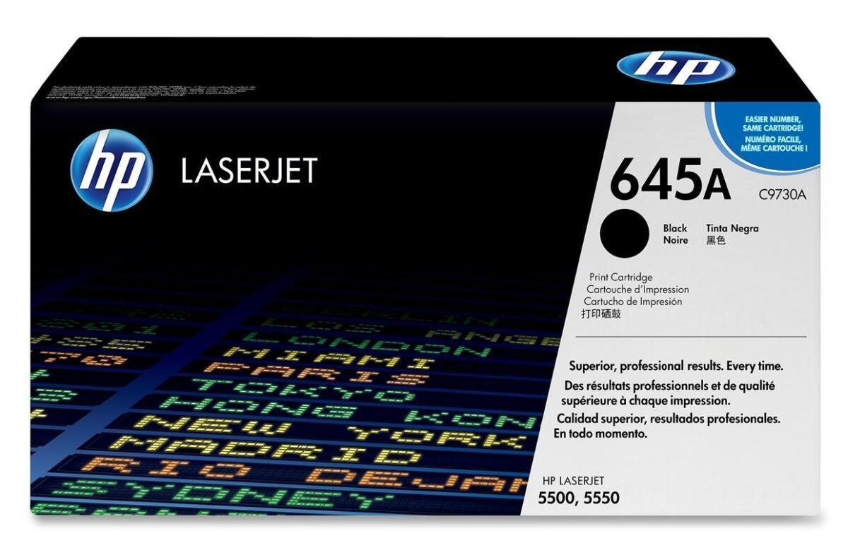 HP Original 645A Toner schwarz 13.000 Seiten (C9730A) von HP Inc.