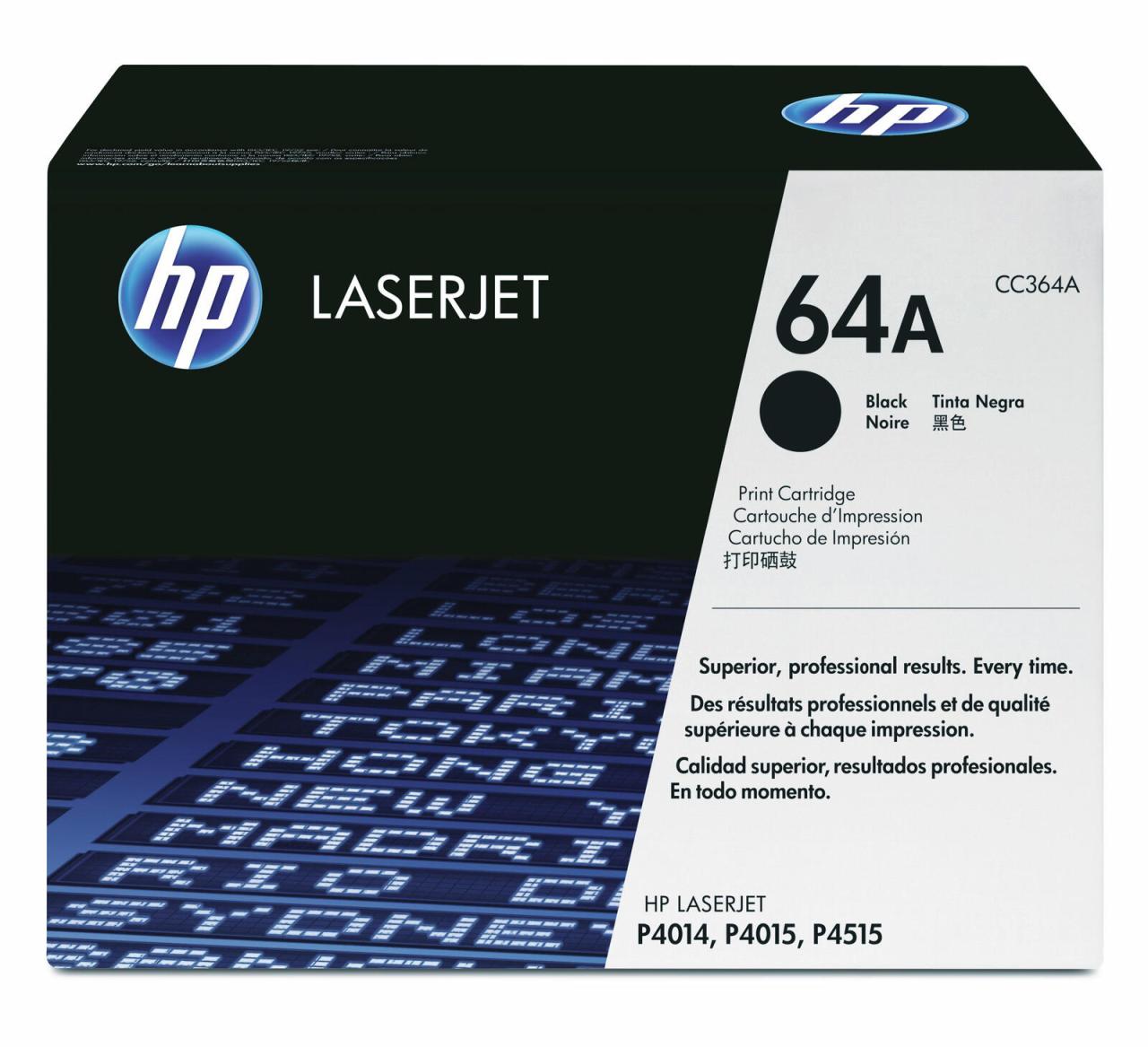 HP Original 64A Toner schwarz 10.000 Seiten (CC364A) von HP Inc.