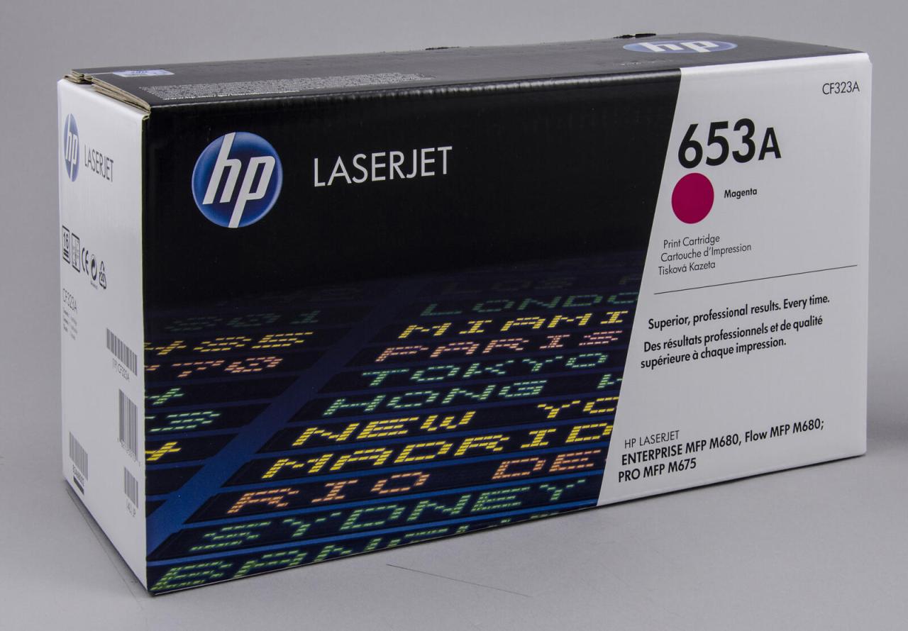 HP Original 653A Toner magenta 16.500 Seiten (CF323A) von HP Inc.