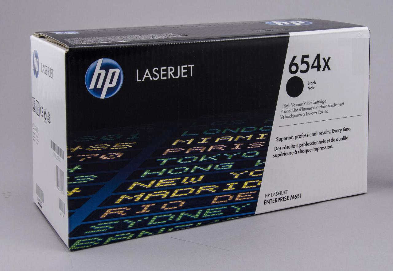 HP Original 654X Toner schwarz hohe Kapazität 20.500 Seiten (CF330X) von HP Inc.