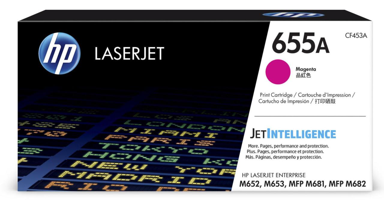 HP Original 655A Toner magenta 10.500 Seiten (CF453A) von HP Inc.