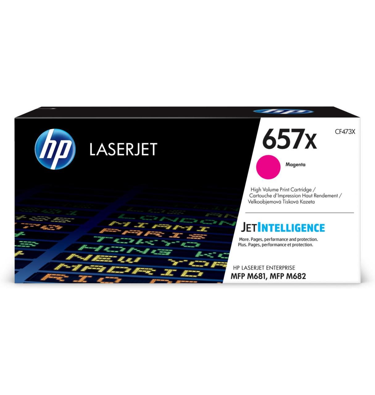 HP Original 657X Toner magenta hohe Kapazität 23.000 Seiten (CF473X) von HP Inc.