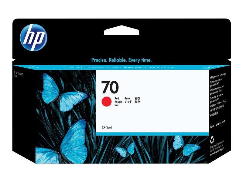 HP Original 70 Druckerpatrone rot 130ml (C9456A) von HP Inc.