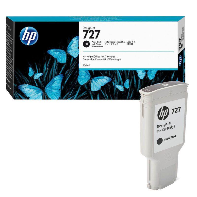 HP Original 727 Druckerpatrone - fotoschwarz (F9J79A) von HP Inc.