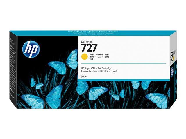 HP Original 727 Druckerpatrone - gelb (F9J78A) von HP Inc.