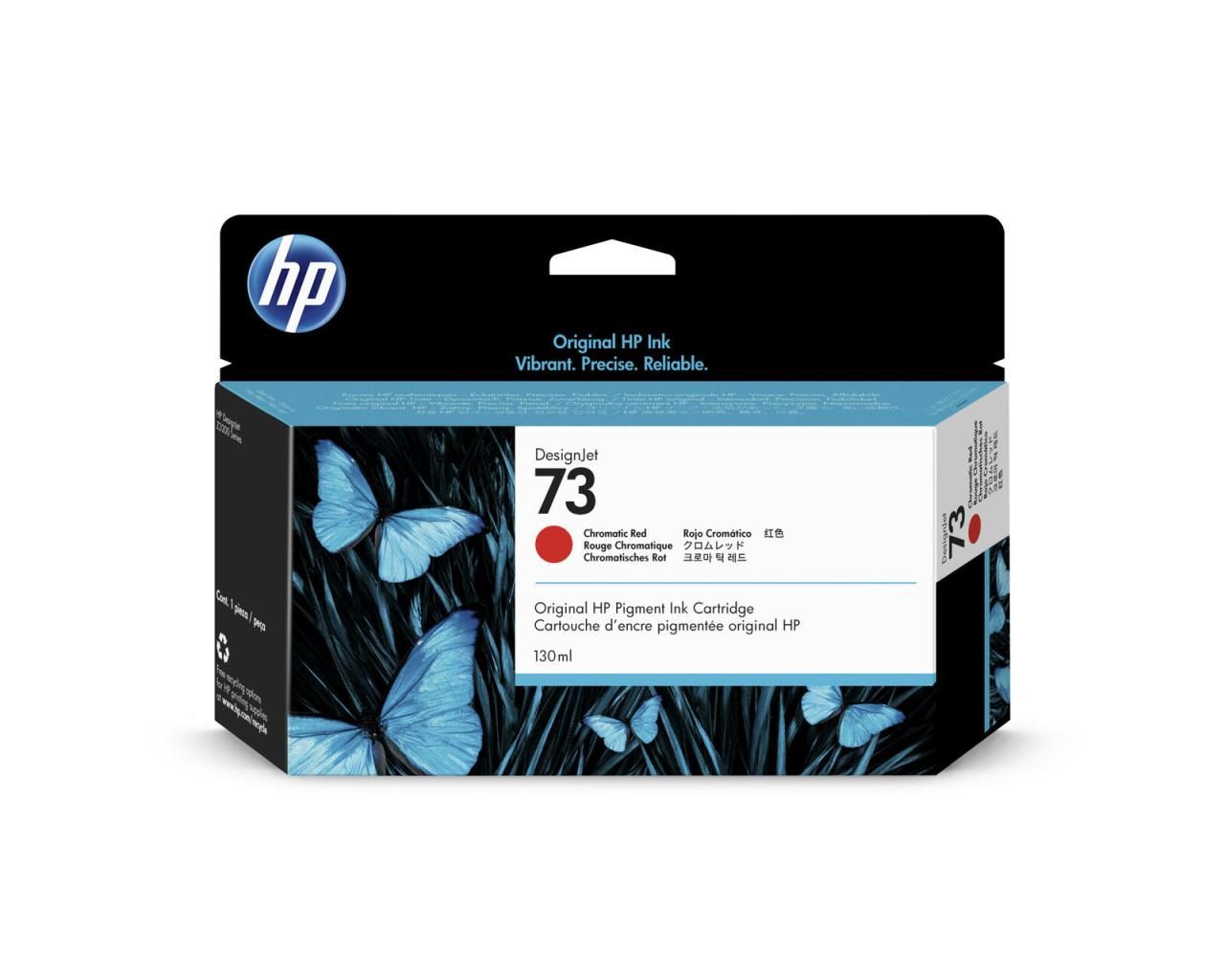 HP Original 73 Druckerpatrone chromatic rot 130ml (CD951A) von HP Inc.