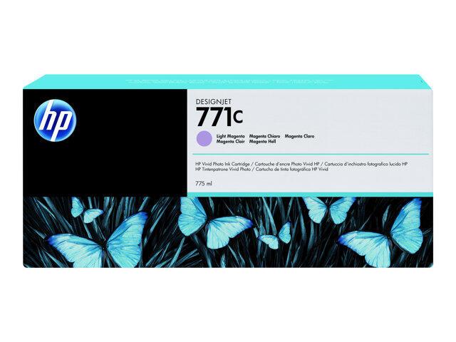 HP Original 771C Druckerpatrone magenta hell 775ml (B6Y11A) von HP Inc.