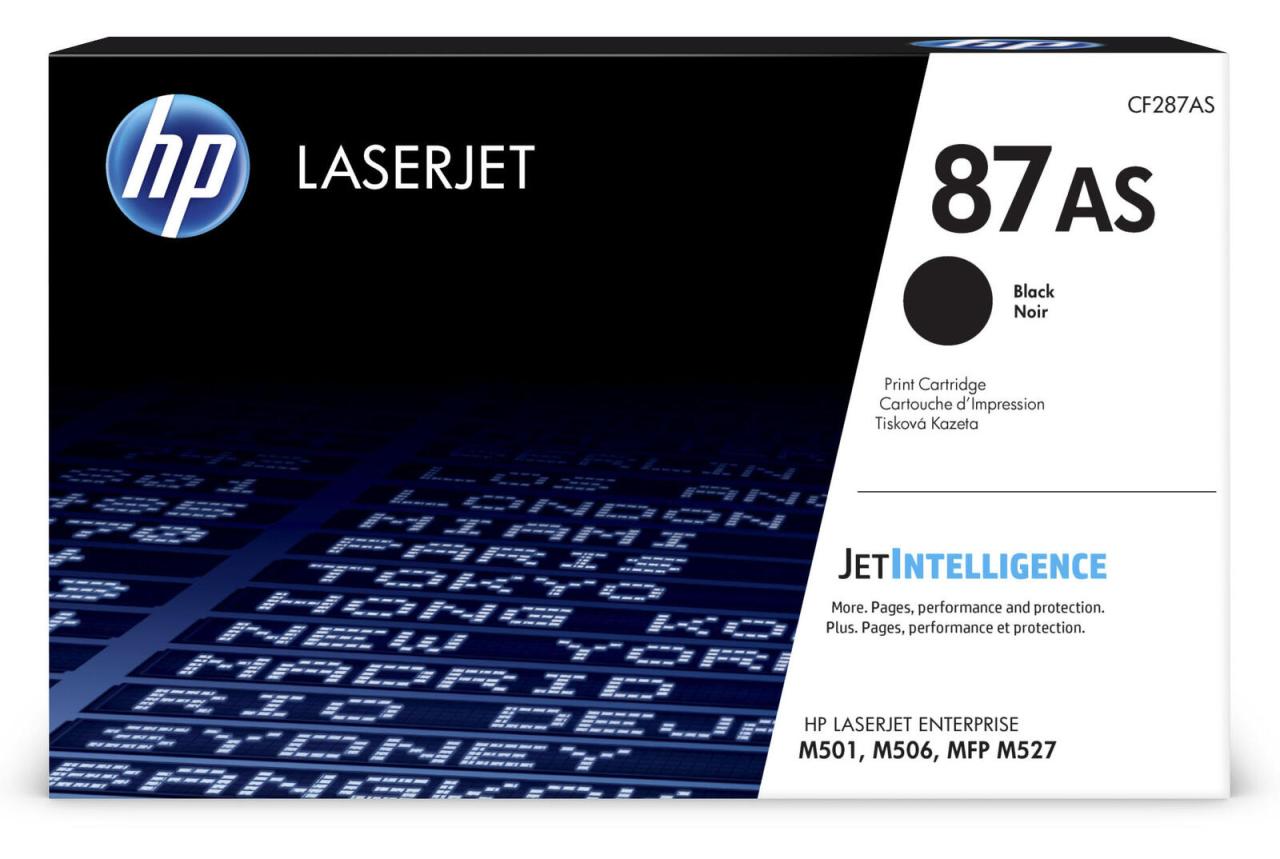 HP Original 87A Toner schwarz 6.000 Seiten (CF287AS) von HP Inc.