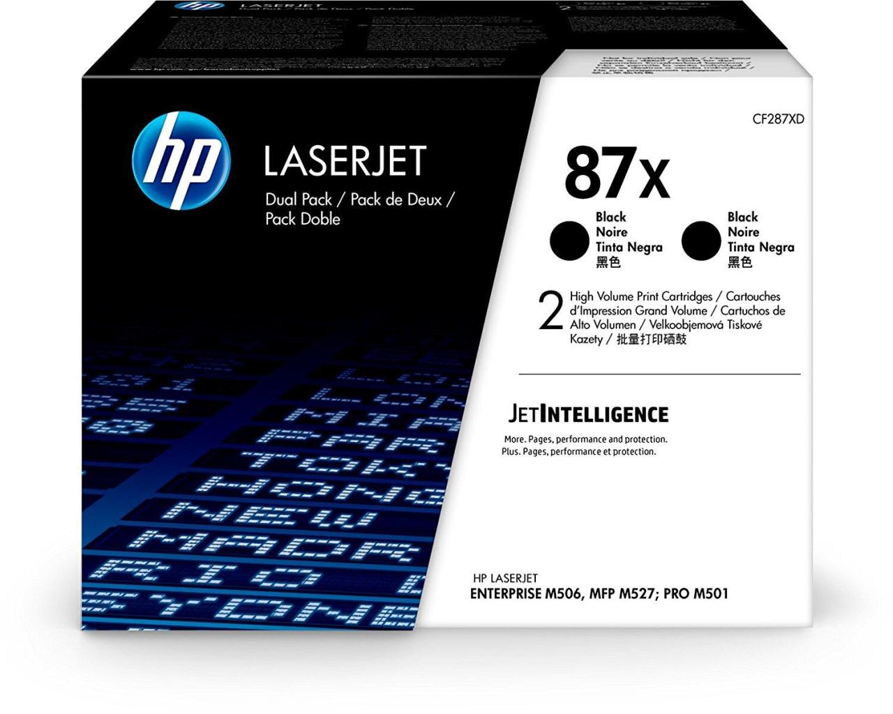 HP Original 87X Toner Doppelpack schwarz hohe Kapazität 18.0 von HP Inc.