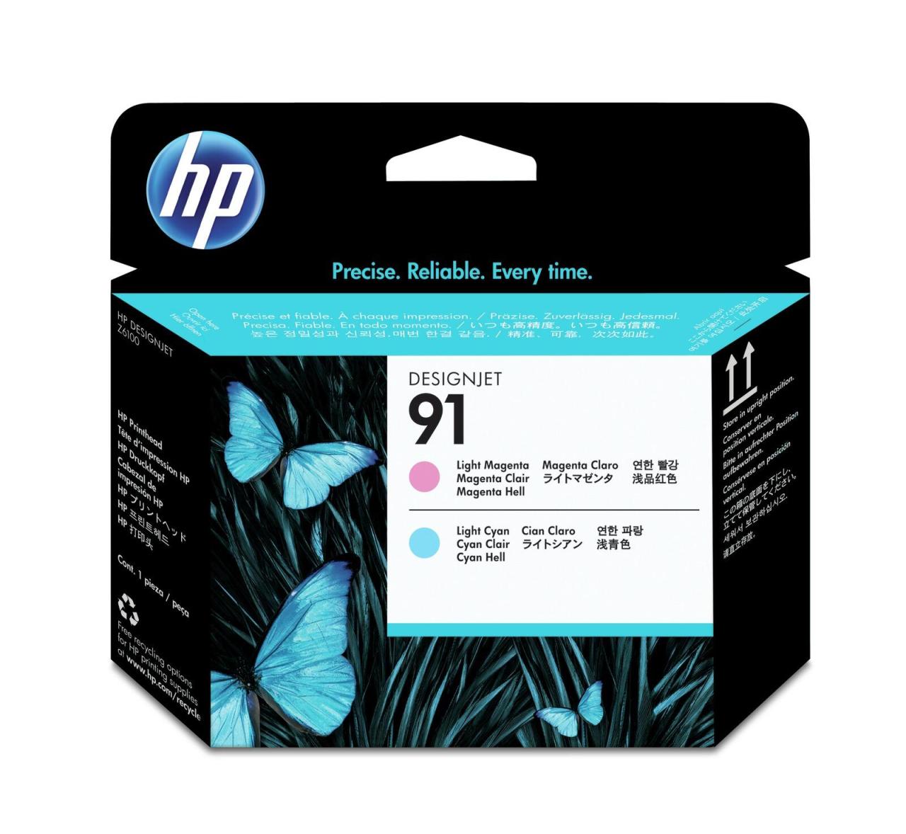 HP Original 91 Druckkopf light magenta cyan hell (C9462A) von HP Inc.