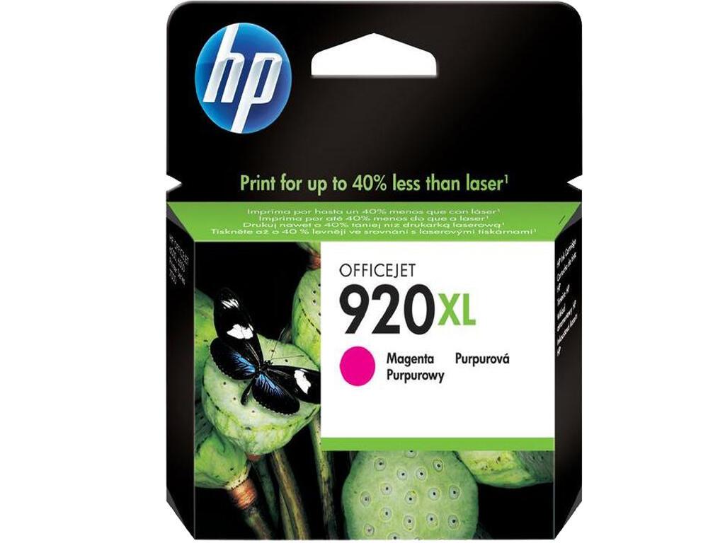 HP Original 920XL Druckerpatrone magenta 700 Seiten 7,5ml (CD973AE) von HP Inc.