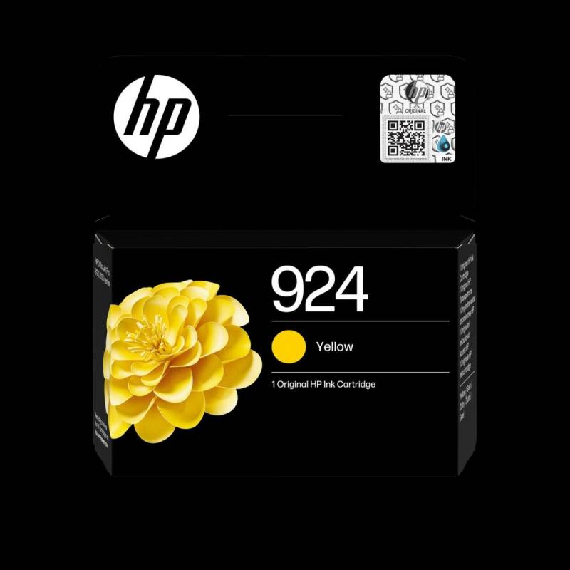 HP Original 924 Druckerpatrone - gelb (4K0U5NE) von HP Inc.