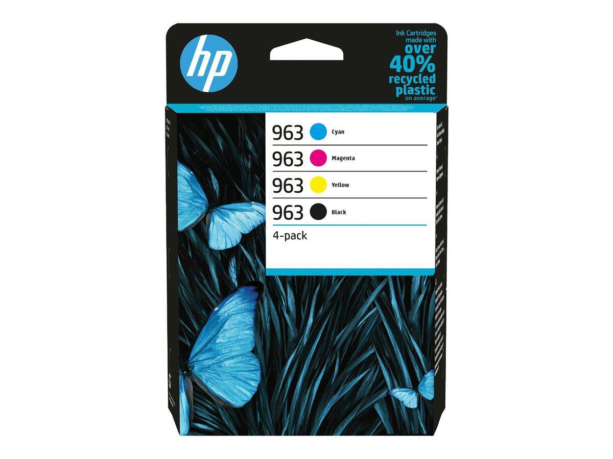 HP Original 963 Druckerpatronen - 4er Multipack (6ZC70AE) von HP Inc.